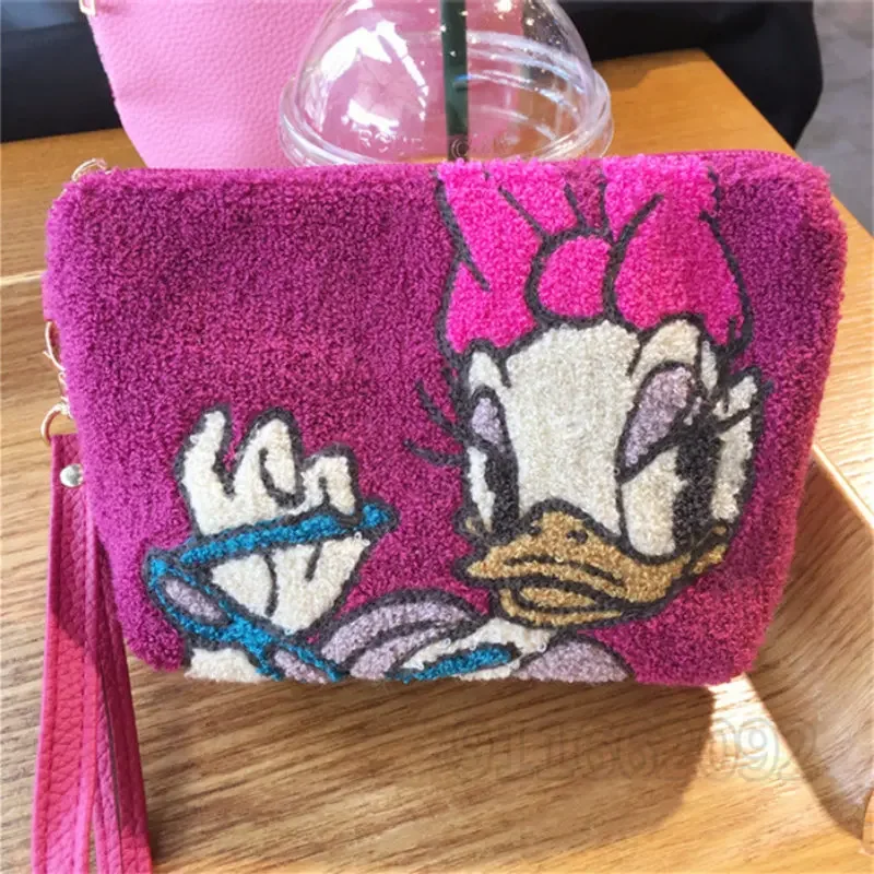 Disney Mermaid Princess Women's Clutch Bag Luxury Brand Women's Coin Purse Cartoon Fashion Large-capacity Storage Clutch coin purse women wallet card wallet coin wallet plush coin purse change bag