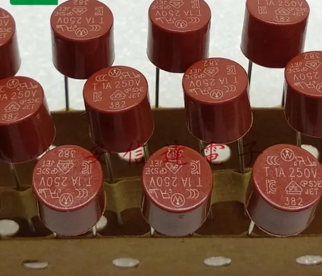 10 Pcs T10A 10A 250V TR5 Slow Blow Fuses - Miniature Cartridge Fuses For Electronics