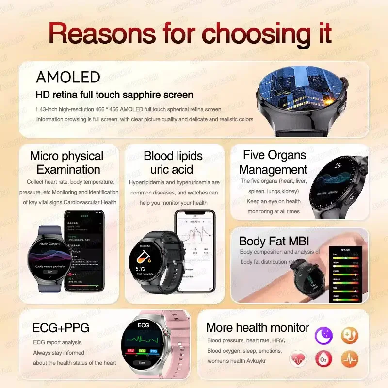 Smart Health Tracker Watch 2
