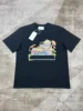 Summer Explosion Luxury Casual Cotton Logo Printed T-Shirt 2025 New Men's and Women's High Street  Loose Sports T-Shirt 2