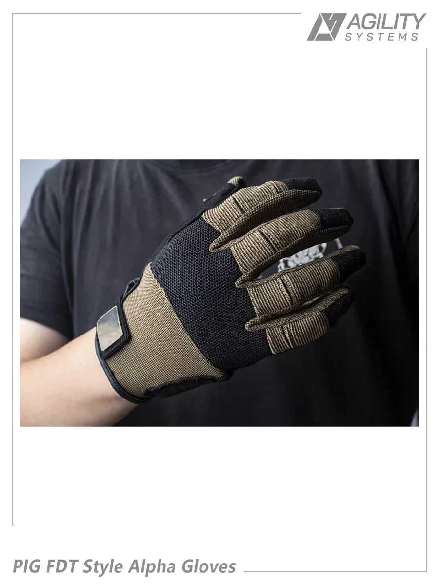 Pig FDT style gloves for outdoor camping riding Breathable lightweight non-slip touch screen 4