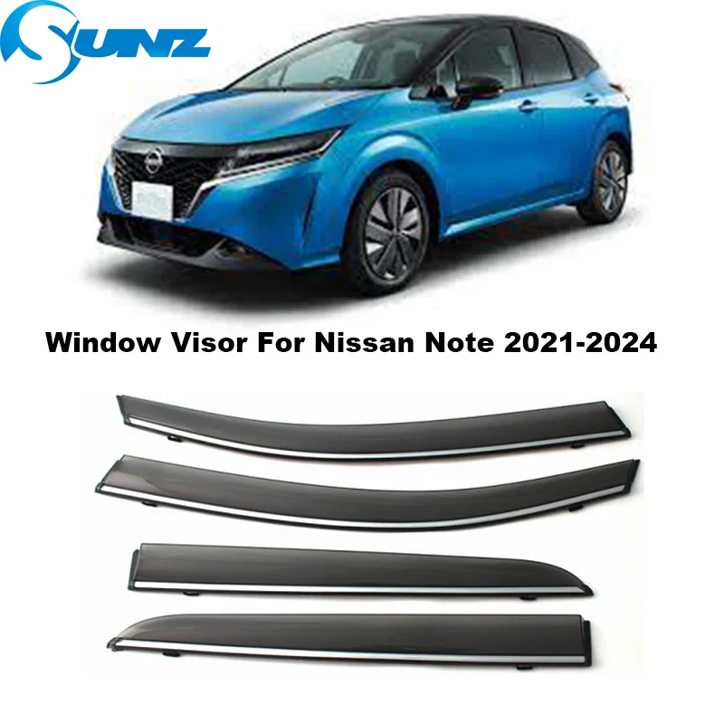 

Car Window Visor For Nissan Note E13 2021 2022 2023 2024 Window Rain Guard Side Window Deflector Weathershield Sun Rain Shield