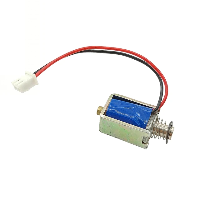 Elektromagnet DC Elektromagnet 12V Push Pull Micro za 535 Kč - Allegro