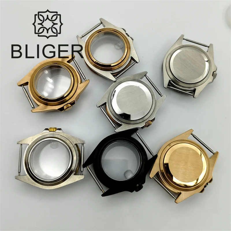 BLIGER SUB ð ̽, 316L η ƿ, ̾ ,  ȸ , NH34 35 ETA2824, 2836 ̿Ÿ , 36mm, 38mm