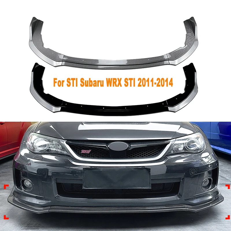 Auto Front stoßstange Lippen splitter Diffusor Body Kit Spoiler Stoßstangen  schutz Auto Zubehör für sti subaru wrx sti 2012-2015 dTZSMivQm