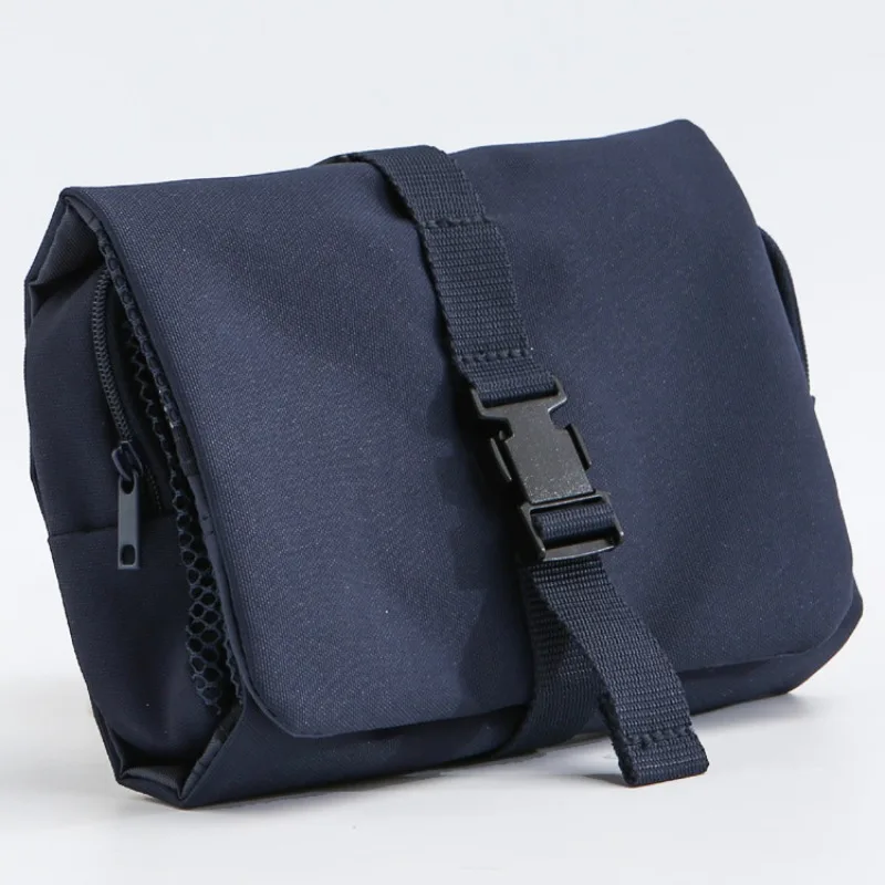 Japanese Style Snap Folding Toiletry Bag Hook Business Trip Toiletries Storage Bag High Quality Cosmetic Bag Travel Tote сумка