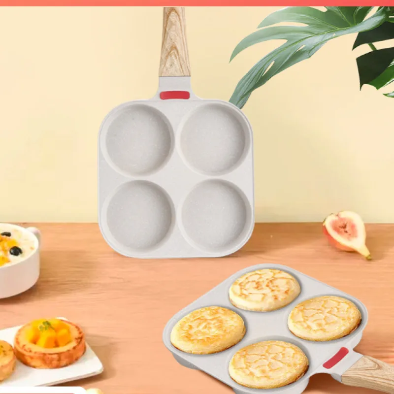 

Антипригарная сковорода для приготовления яиц и бургеров для домашнего завтрака