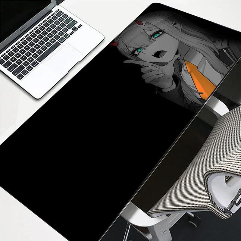 

Kawaii Mouse Pad Gaming Mause Zero Two Pc Accessories Mousepad Gamer Keyboard Extended Pads Laptop Rubber Mat Non-slip Mausepad