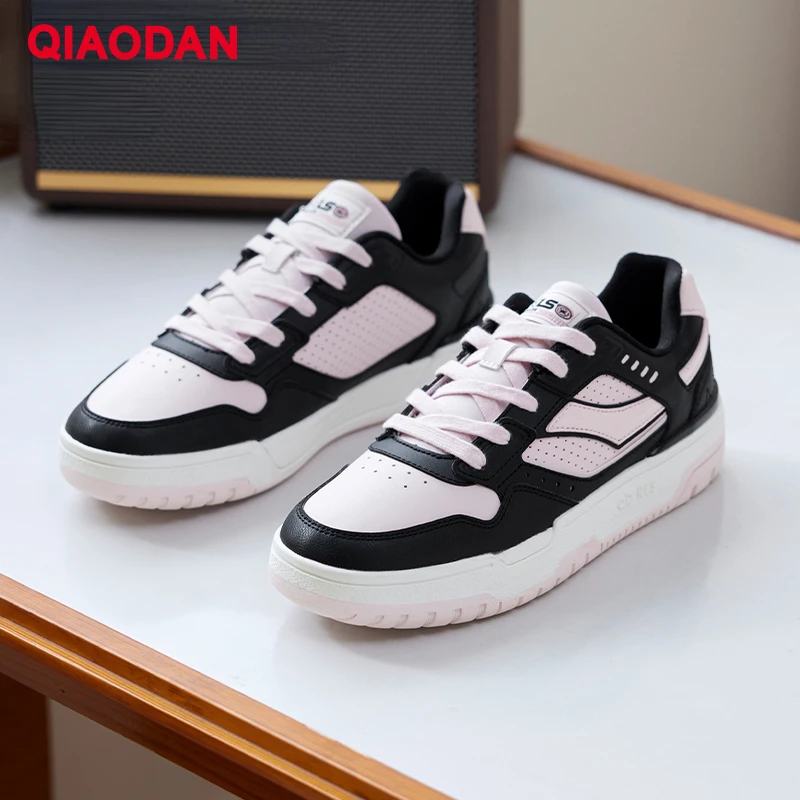 

QIAODAN Sneakers Women 2024 New Hard-Wearing Breathable Comfortable Anti-Friction Casual Outdoor Skateboarding Shoes XM36230540
