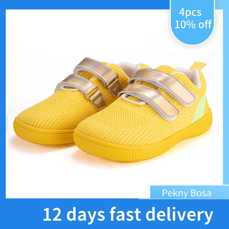 

PEKNY BOSA Brand children barefoot shoes spring summer sneakers for kids breatheable causal shoes soft sole for boys girls 25-35