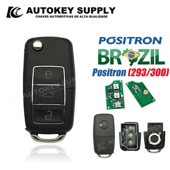 Per il sistema di allarme chiave remota Positron, Vw - Polo doppio programma (293/300) Autokeysupply AKBPCP078