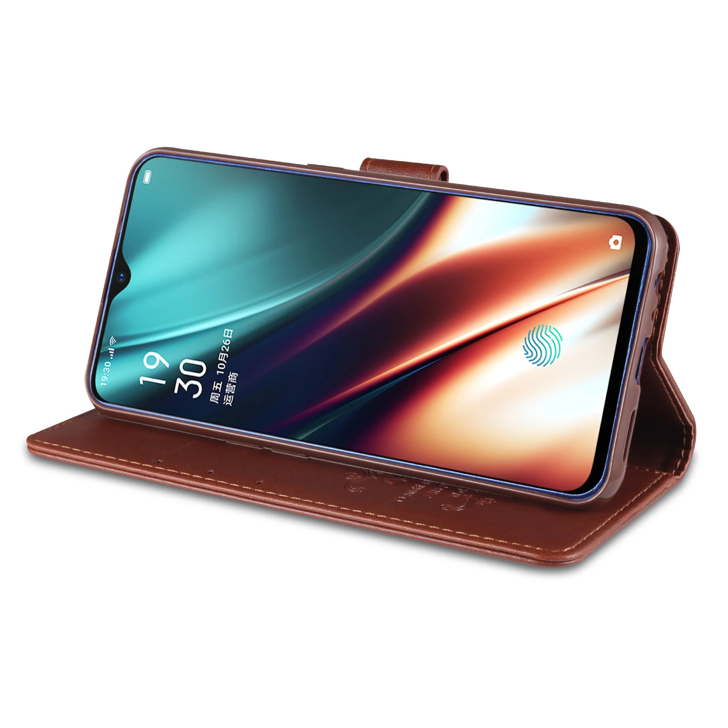 For OPPO K5 Realme X2 Cover Case Wallet PU Leather Phone Card Cases Soft TPU Book Flip For OPPO K5 Realme X2 Protector чехол