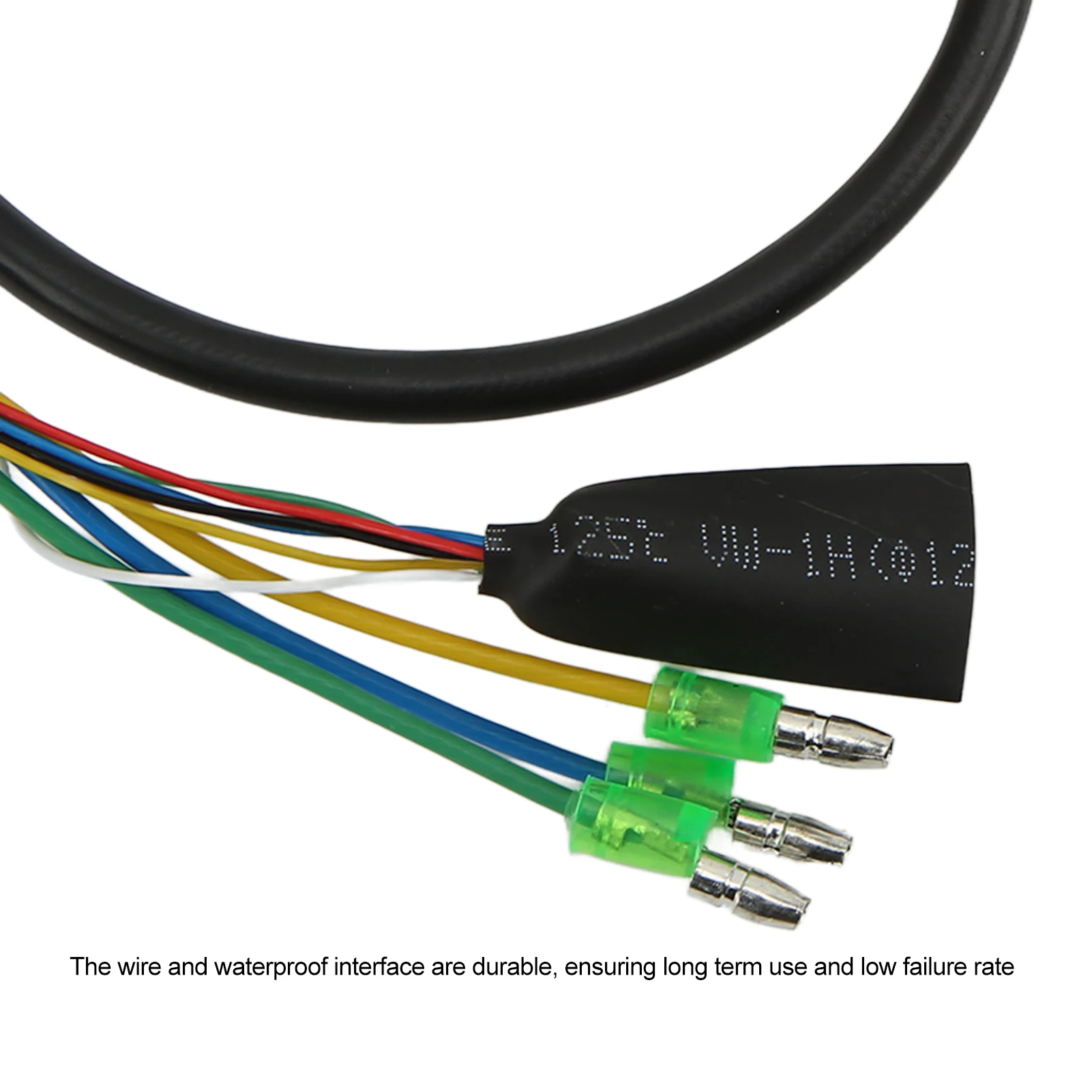 9 Pin Motor Convert Extension Cable Cord Waterproof Connector Front Rear Wheel Hub Motors Electric Bike 60/130/160cm