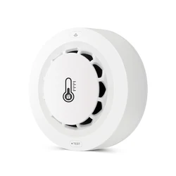 Smart WiFi Smoke and Fire Protection Sensor with Temperature and Humidity Monitoring (WiFi)