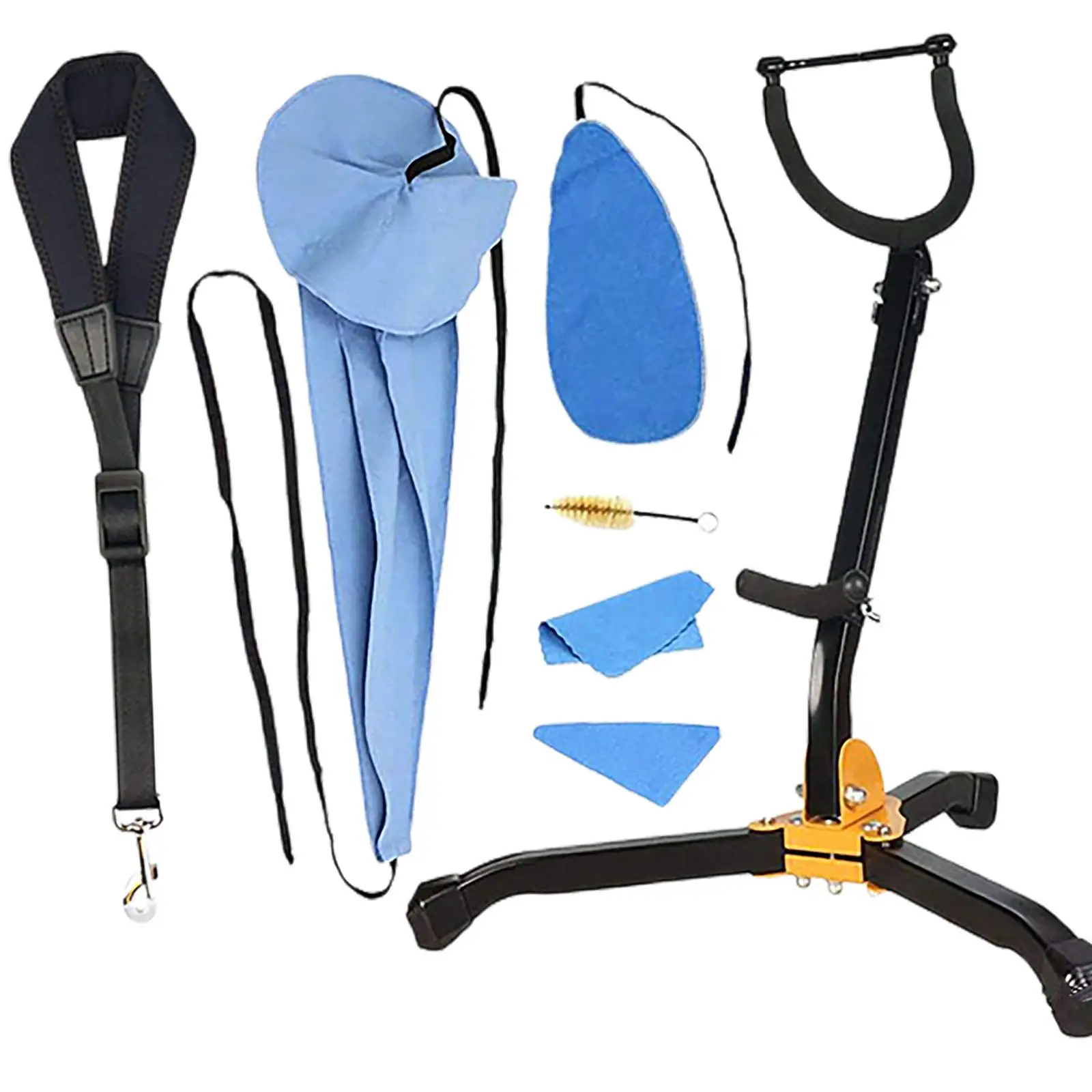 Saxophone Stand Holder Alto/tenor Sax Stand Professional Multi Orchestral Stand for Alto Tenor Sax Wind Instrument Fitments