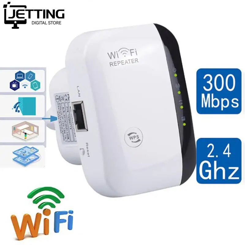 

Wireless Wifi Repeater Wi-Fi Range Extender Router Wi Fi Signal Amplifier 300Mbps WiFi Booster 2.4G Wi Fi Reapeter Access Point