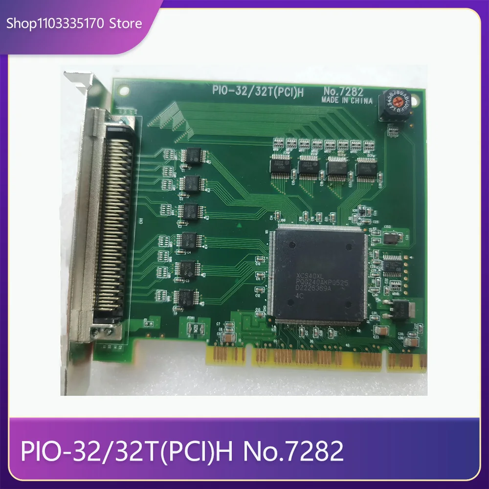 For CONTEC PIO-32/32T(PCI)H No.7282 Data Acquisition Card 2 For CONTEC PIO 32 32T PCI H No 7282 Data Acquisition Card