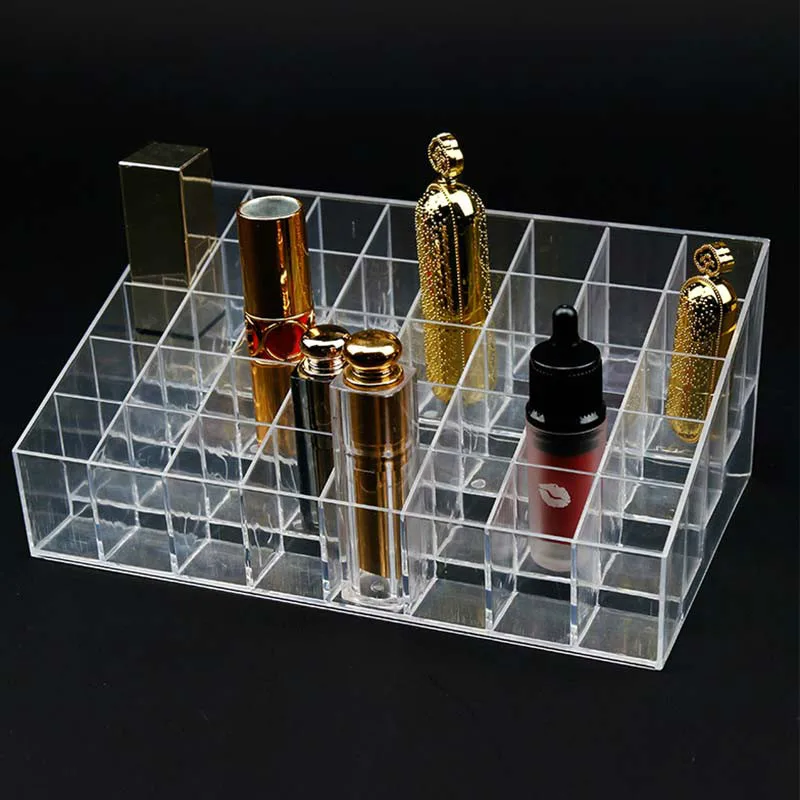 Transparent Multilayer Drawer Cosmetic Storage Box Acrylic Desktop Creative Jewelry Lipstick Nail Polish Storage Makeup Box 