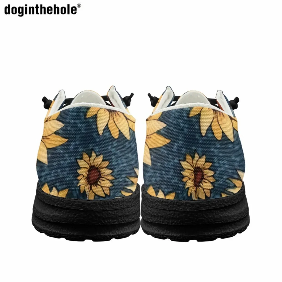 Summer Casual Flat Shoes Slip On Dude Shoes Sunflower Design Men Loafers Popular Exquisite Gentleman Business Shoes
