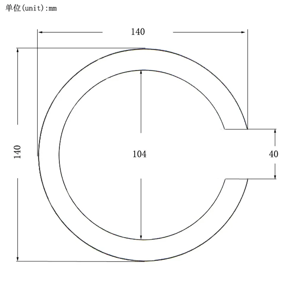 DIY 사운드 홀 데칼 스티커 인레이 어쿠스틱 클래식 기타 액세서리 140mm 외경 104mm 내경 부품