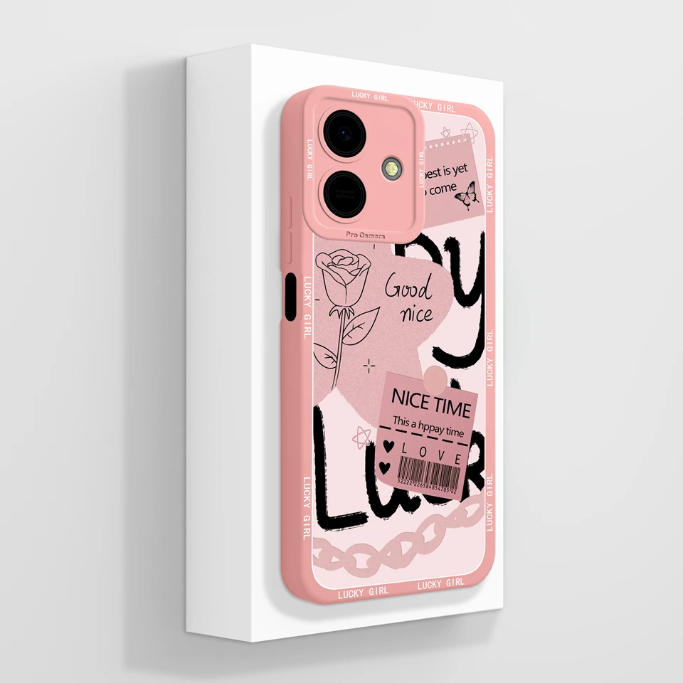 Durable Drop-Resistant Puppy Moon Design Phone Case