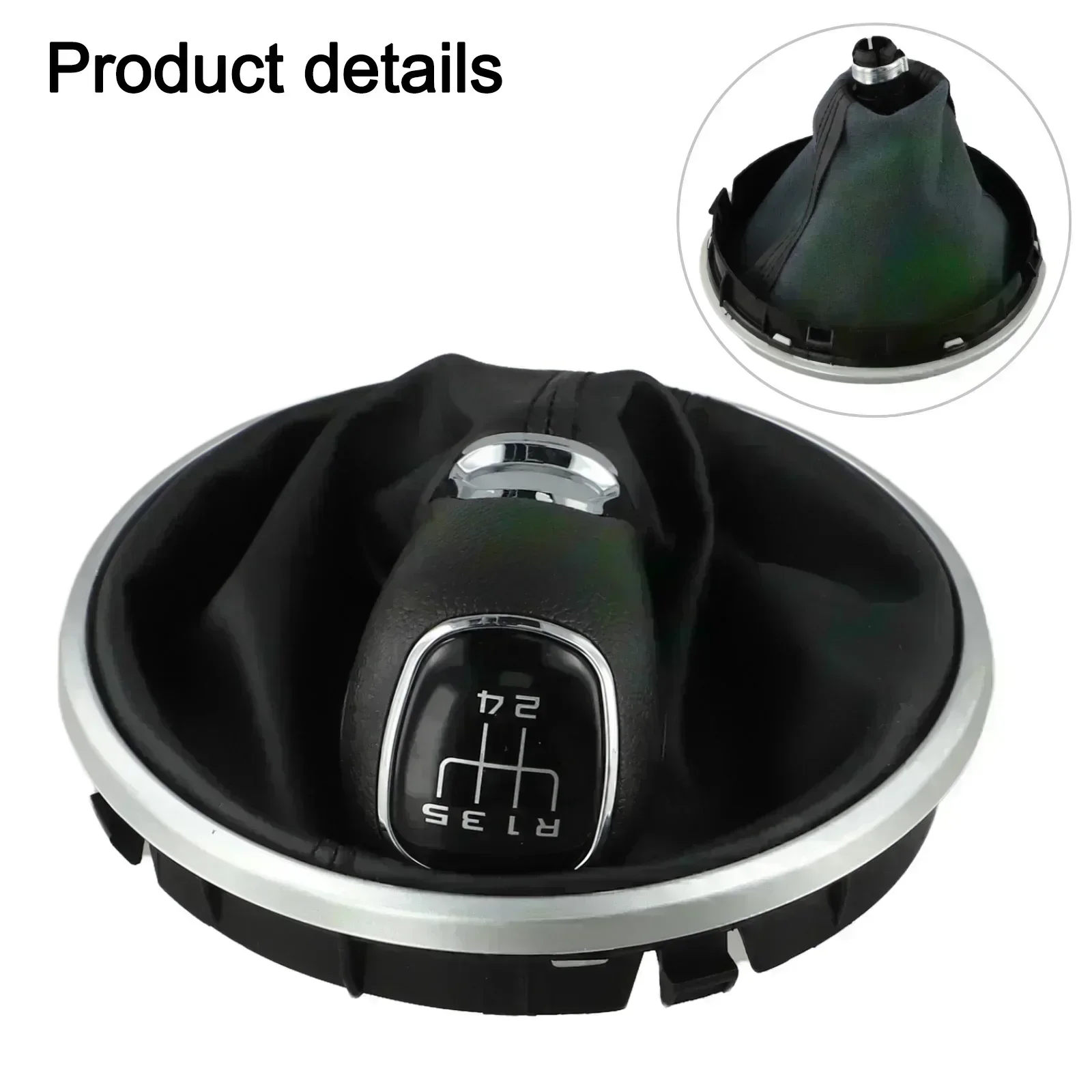 5 Speed Manual Gear Shift Knob Gaiter Frame For Skoda Fabia II MK2 2007 2014 Designed for Seamless Integration