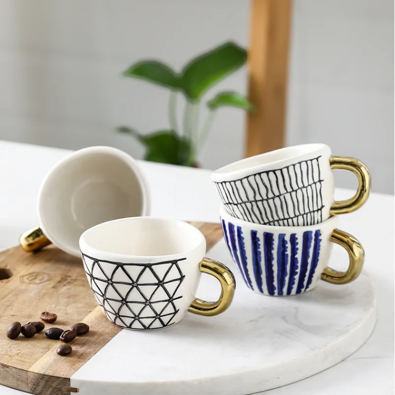 Ceramic Espresso Cup Afternoon Tea Cups Small Coffee Cup Water