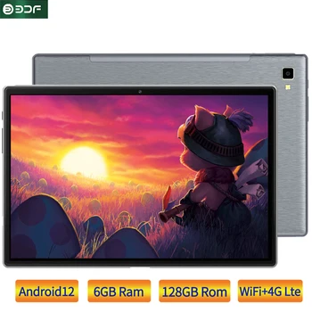 2025 nuovo Tablet Android da 10.1 pollici Octa Core 6GB RAM e 128GB ROM Dual SIM WiFi 4G LTE Network AI Speed-up Google Play Tablet PC 1