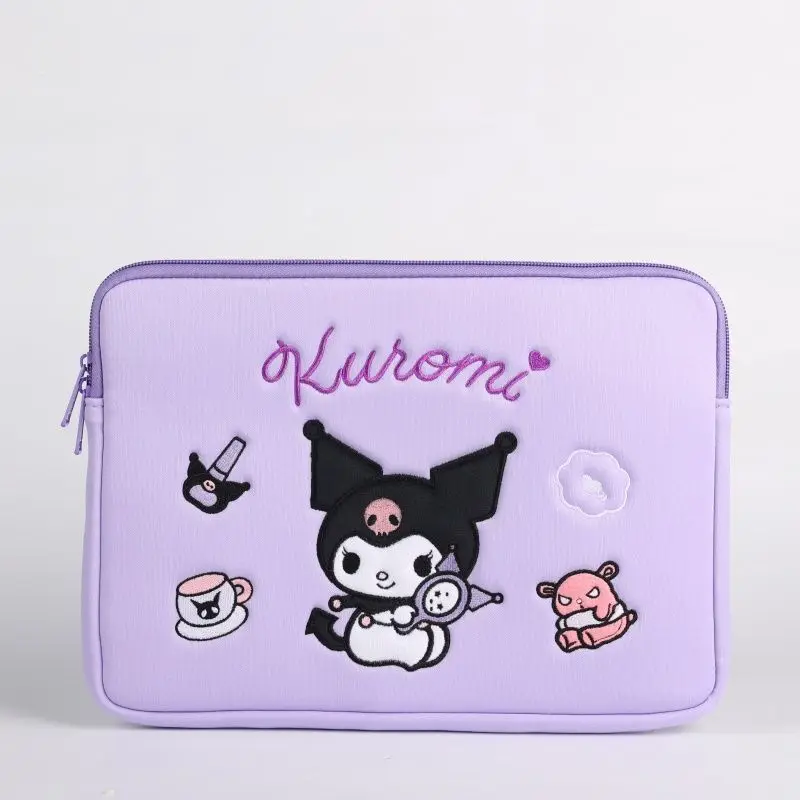 Cute Kuromi Laptop Sleeves Bag For Macbook Huawei Xiaomi HP Dell