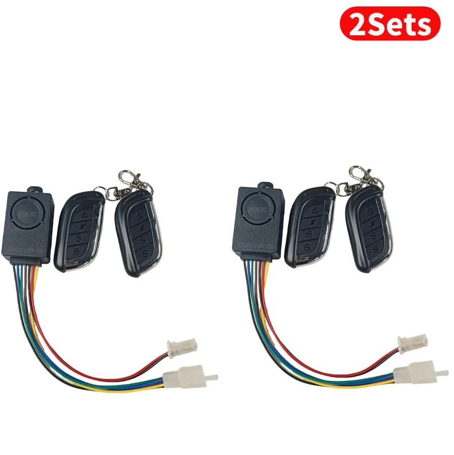 Enhanced Anti-Theft Alarm System for E-bikes and Scooters with Remote Control