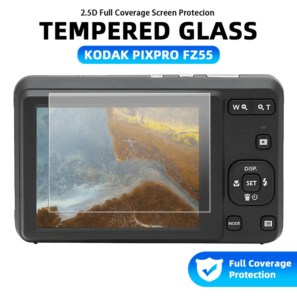 Fluke 190-204 Screen Protector - 9H Hybrid Glass Film For Multimeter Display Protection