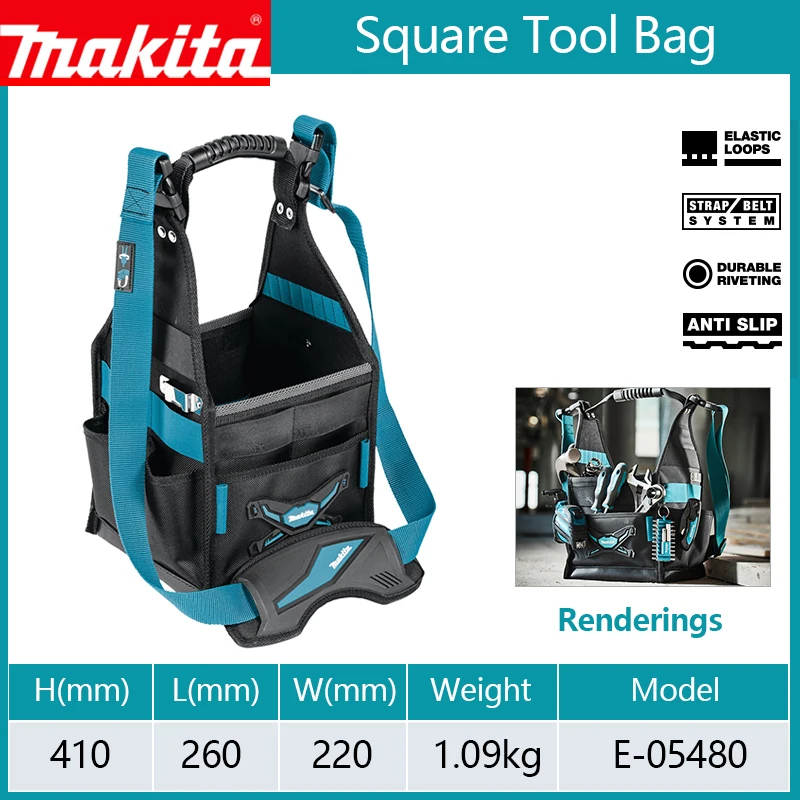 Makita Original Portable Tools Bag Multi-functional Electrician Woodworker  Repair Thickened Storage Bag Wear-resistant Toolkit Power Tool  Accessories AliExpress