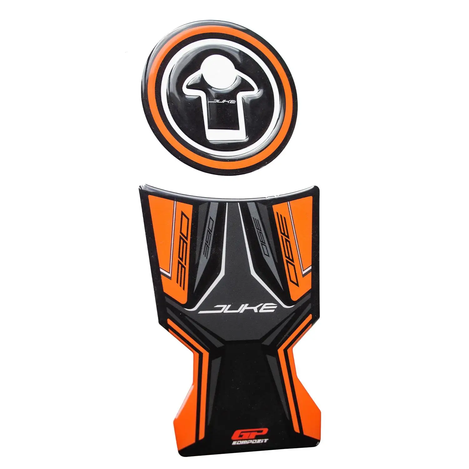 

GP Composite For Duke 390 2017-2022 Compatible Tank Pad Orange