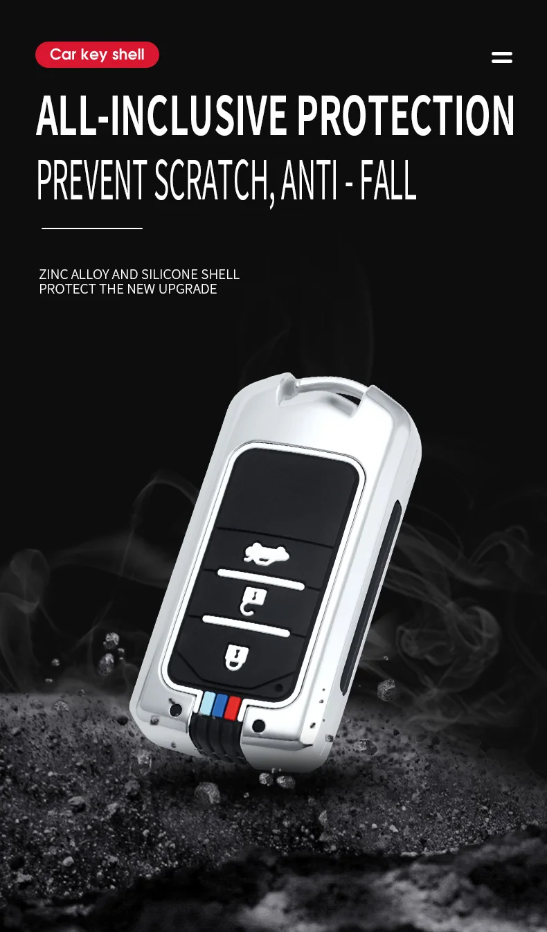 Zinc Alloy Car Key Case Cover for Acura ILX RDX ZDX TL Key Car-styling Keyless Remote Fob Shell Key Protection Car Accessories 15 Zinc Alloy Car Key Case Cover for Acura ILX RDX ZDX TL Key Car-styling Keyless Remote Fob Shell Key Protection Car Accessories - S1c761aa7559c4e2984c5463ac8ac6224Z