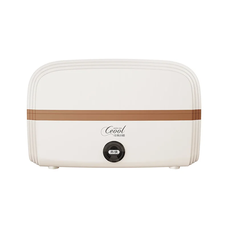 1L 220V Electric Heating Box Rice Cooker Lunch Heating Cooker Box Thermal Insulation Self Heating Cooking 5