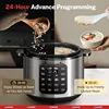Carori 9-in-1 Electric Pressure Cooker 6 Qt,Programmable Multi-Function Cooker with Safer Vent,Olla de Presion,Rice Cooker,1000W 5