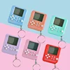 Portable Retro Classic Macaron Colors toys pets Mini Handheld Game kids games electronics handheld brain game With Keychain 1