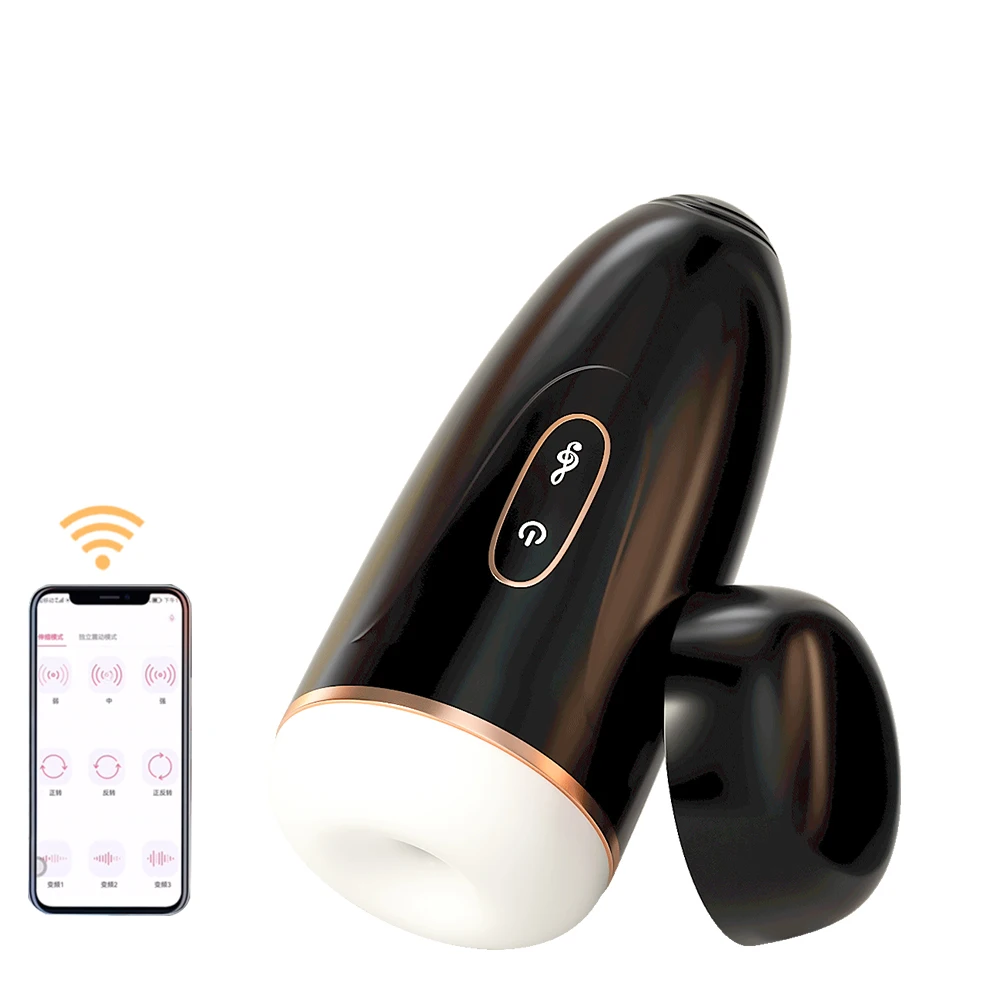 App Control Leistungsstarker Vibrator Männlicher Masturbator Cup Bluetooth Automatisches Saugen Blowjob Pussy Sexspielzeug für Männer S_voghion.com