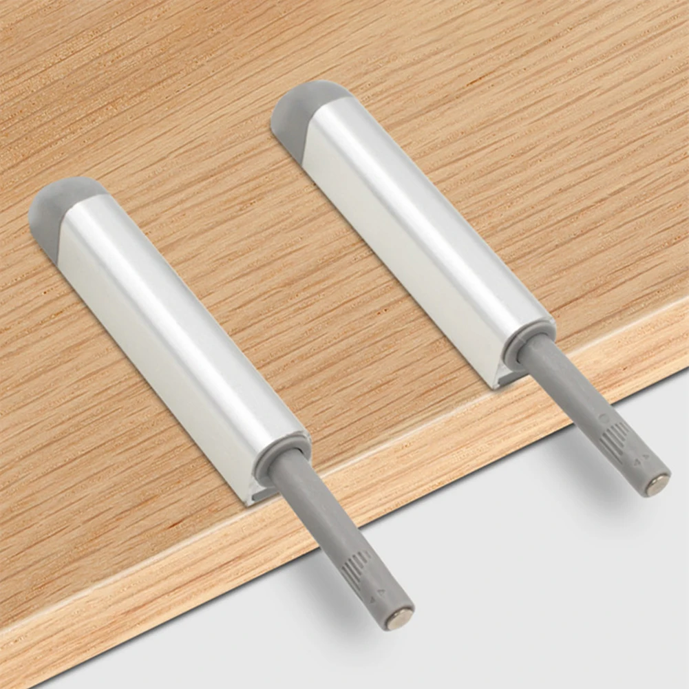 Description Picture 3 of itemCabinet Door Catch Cabinet Hinge Furniture Household Aluminum Alloy Household Doors Rebound Device Securely Closed