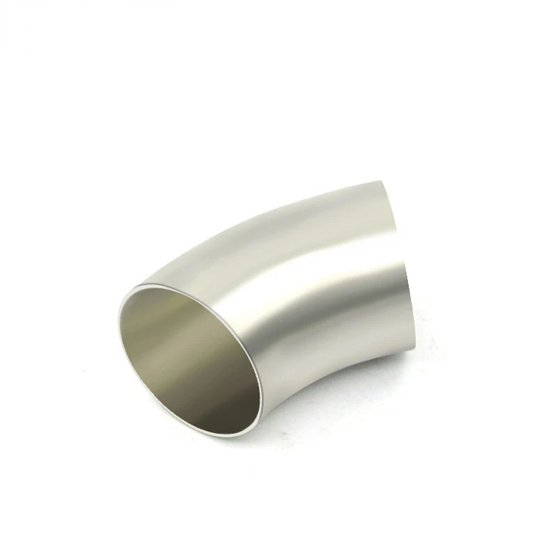 51mm-76mm OD Sanitary Butt Weld 90 Degree Elbow Bend Pipe 304 stainless steel car exhaust pipe muffler welded pipe