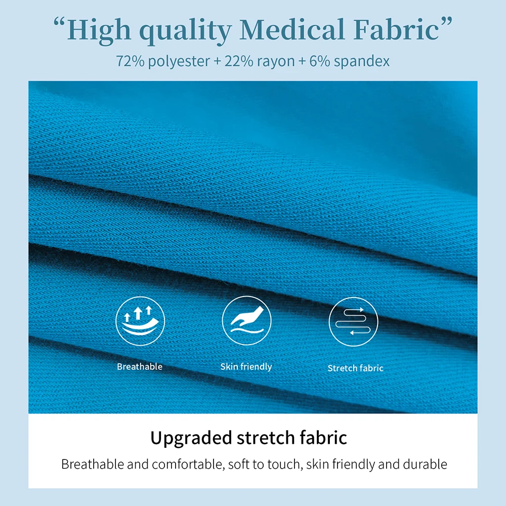 Medical scrubs Pet grooming veterinary uniform Hospital nursing pants Stretch fabric Trouser Elastic waist Beautician bottoms Scrubs pant Women