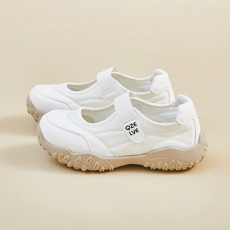 Mesh Breathable Women's Shoes Slip-On Slip-On Shoes Women's Soft Sole Lightweight Work Shoe Buckle Strap  Sports Shoes Shallow