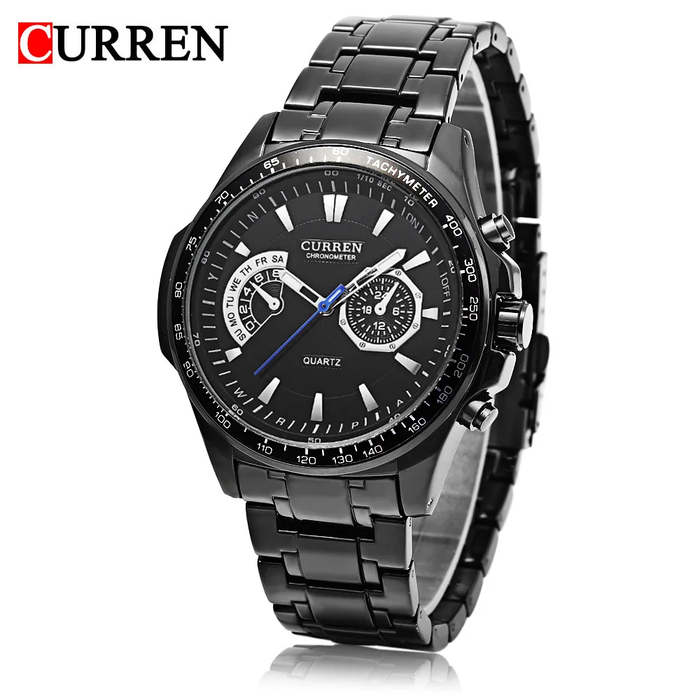 Men Watches CURREN Fashion Business Quartz Watch Sport Full Steel Waterproof Wristwatch Male Clock Relogio Masculino 8020 |