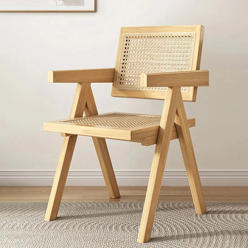 Design Oriented Beautiful Dining Chairs Modern Armrest Italian Lazy Chair Backrest Minimalist Chaises Salle Manger Furniture dining chair