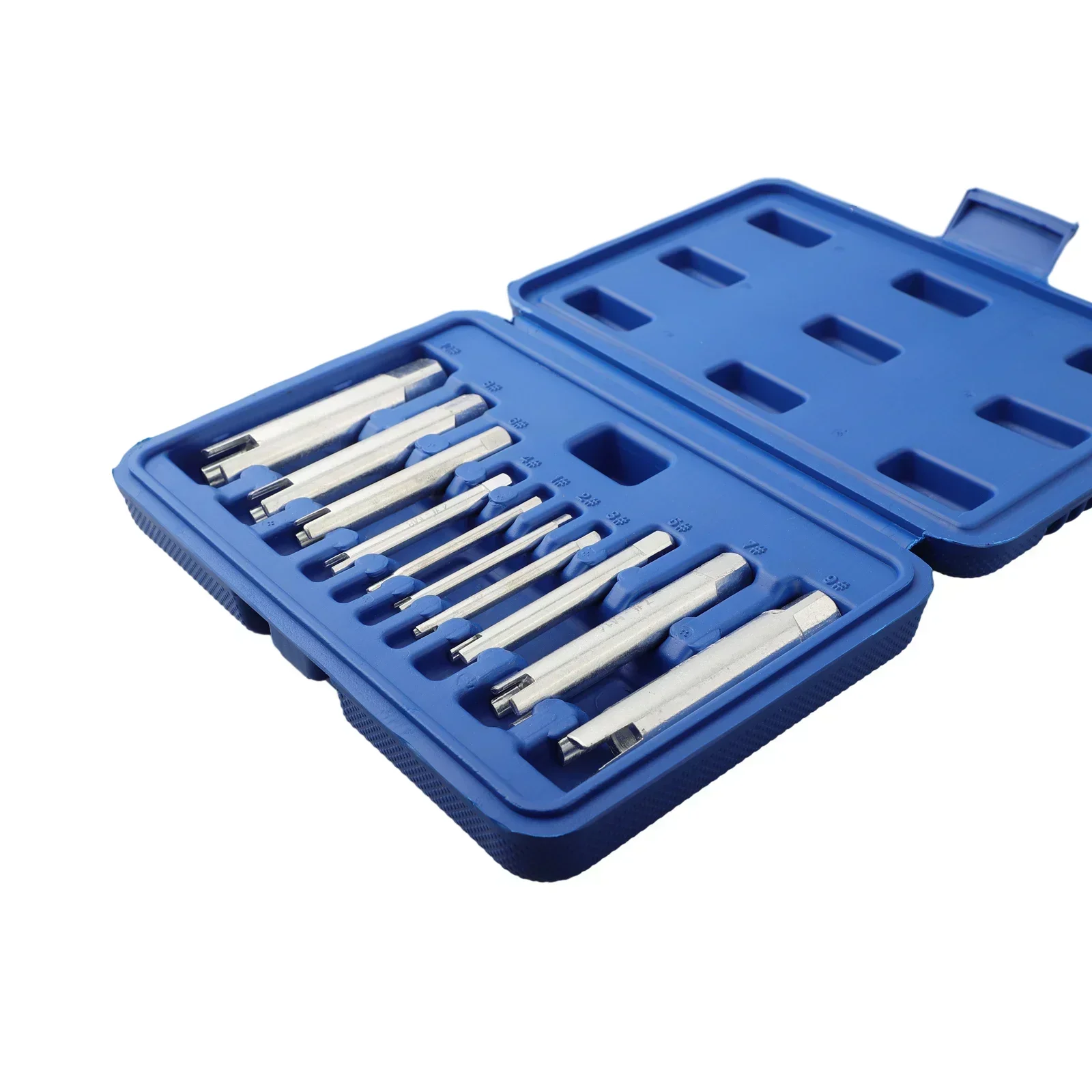 Screw Extractor Broken Head Screw Removal Tool 10pcs Screw Tap Extractors for Easy Extraction of Damaged Screws