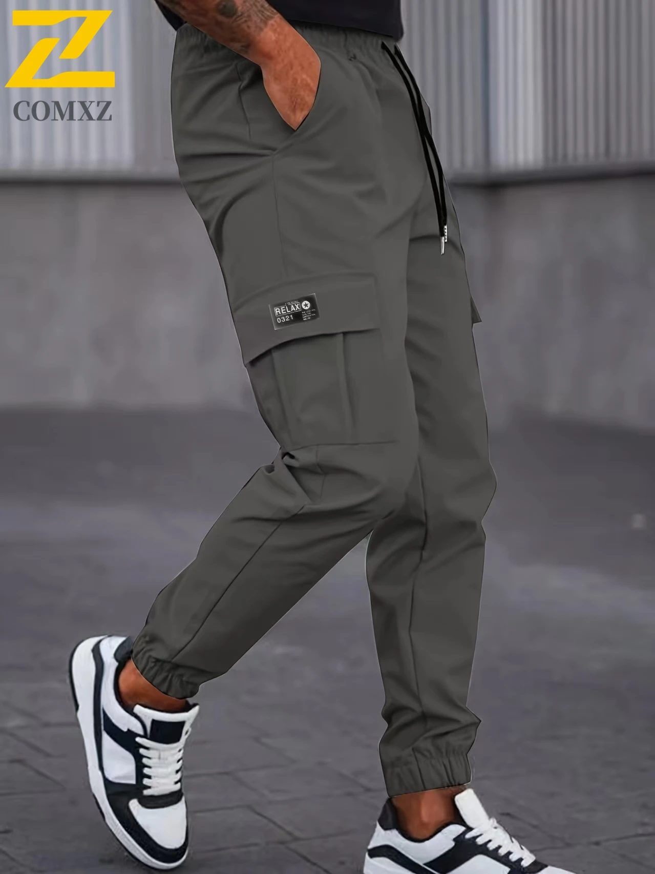Pantalones De Senderismo Para Hombre | Impermeables, Ligeros Y De Secado Rápido | Con Bolsillos Con Cremallera | Ideales Para Outdoor Y Viajes