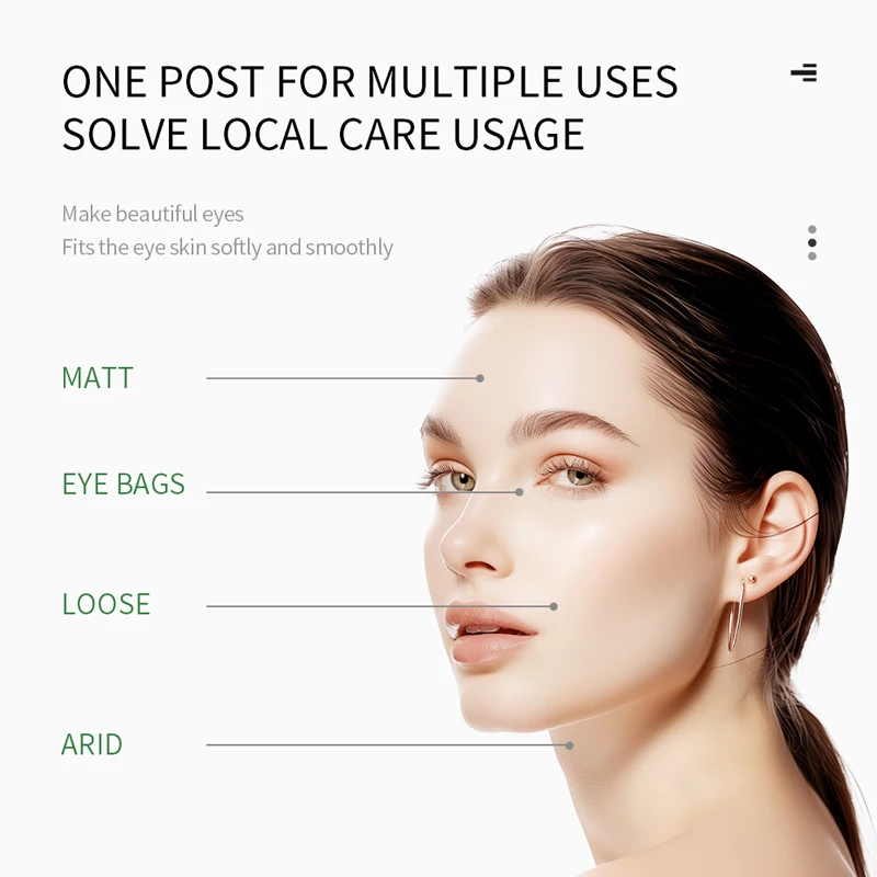 5/10 Pairs SADOER Seaweed Eye Mask Anti Dark Circles Removal Eyes Bags Moisturizing Hydrating Firming Patches Skin Care