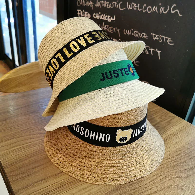 7 Styles Kids Bucket Hat High Quality 