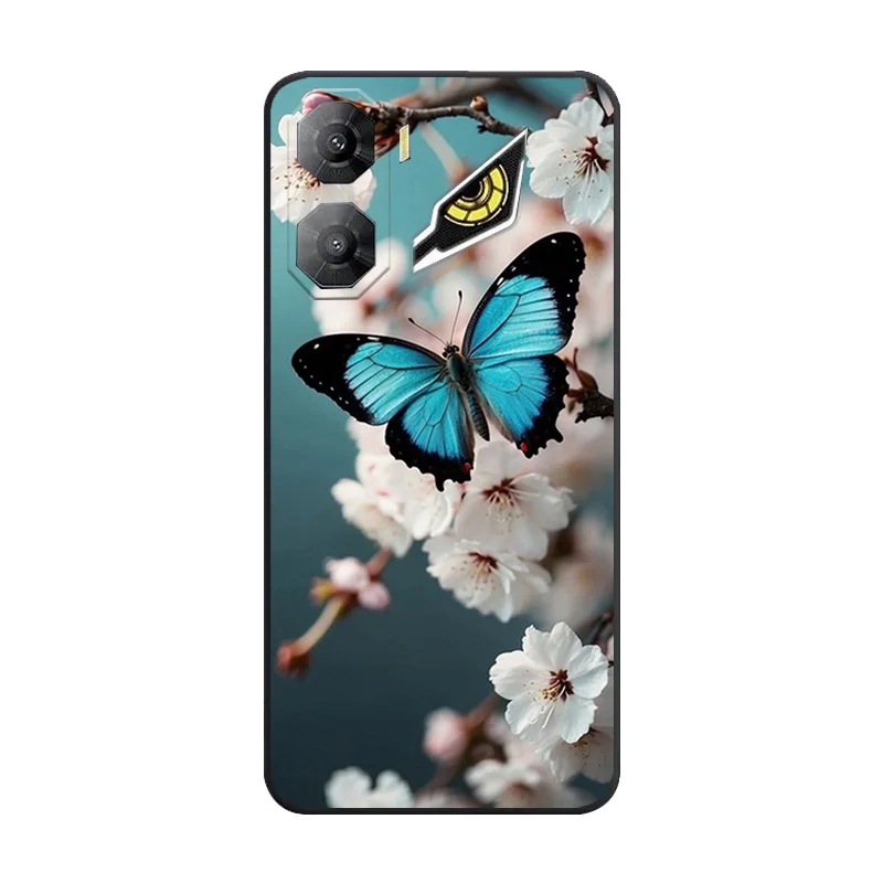 Shockproof Silicone Back Cover with Camera Protection