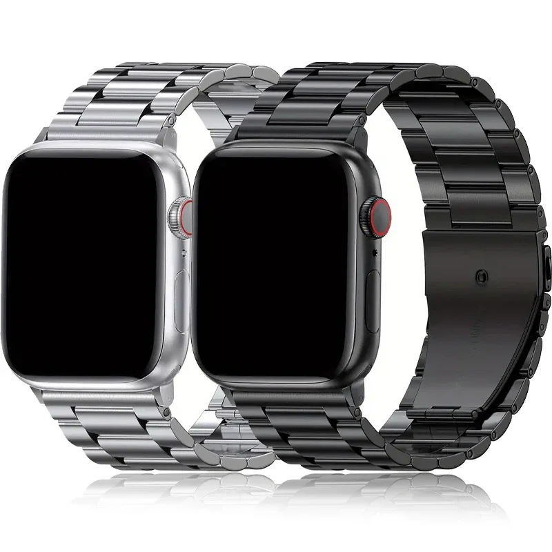 Premium Stainless Steel Watch Strap - Elegant Metal Bracelet Replacement